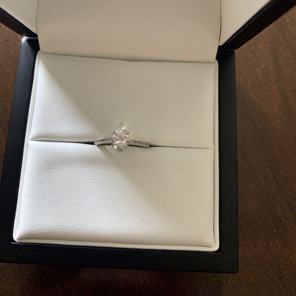 Miadonna Idyllic Stackable Engagement Ring - image 4